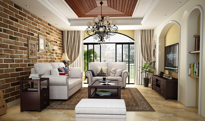 美式沙发,美式家具, 家具3D设计|工业/产品|家具|艺帮设计- 原创作品 .